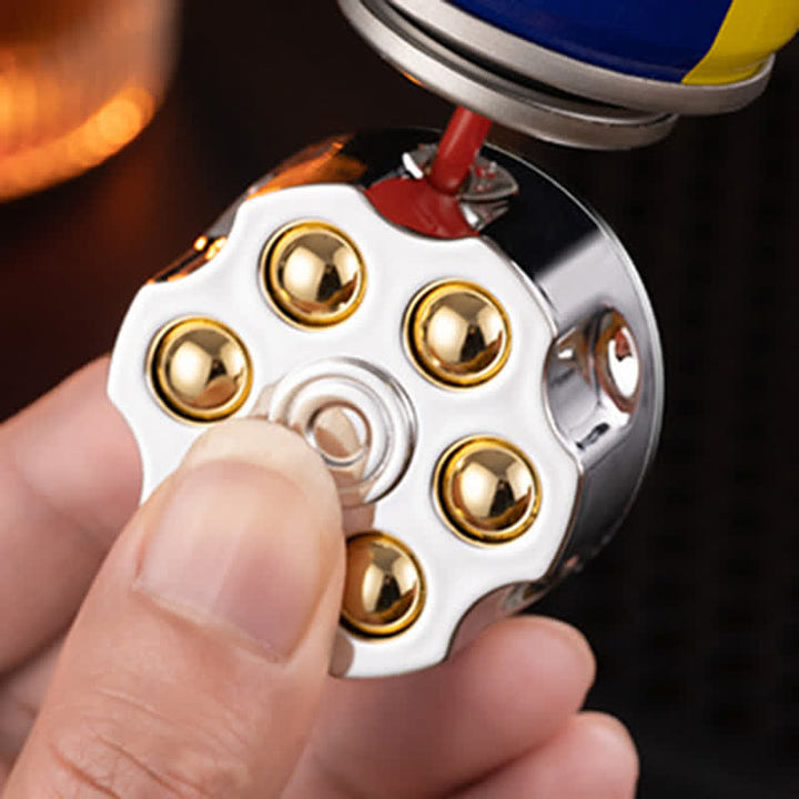 Briquet au butane rechargeable en forme de chargeur de balles créatif