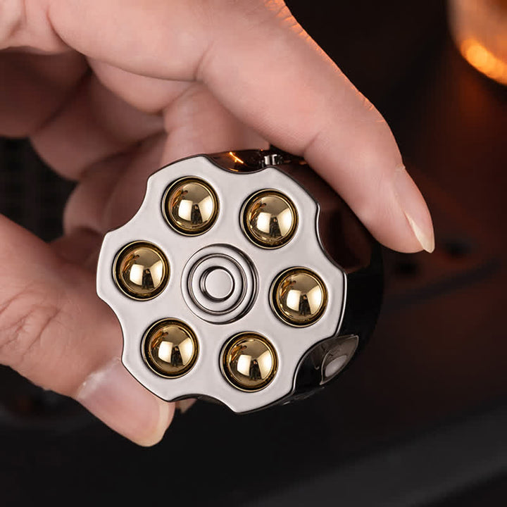 Briquet au butane rechargeable en forme de chargeur de balles créatif