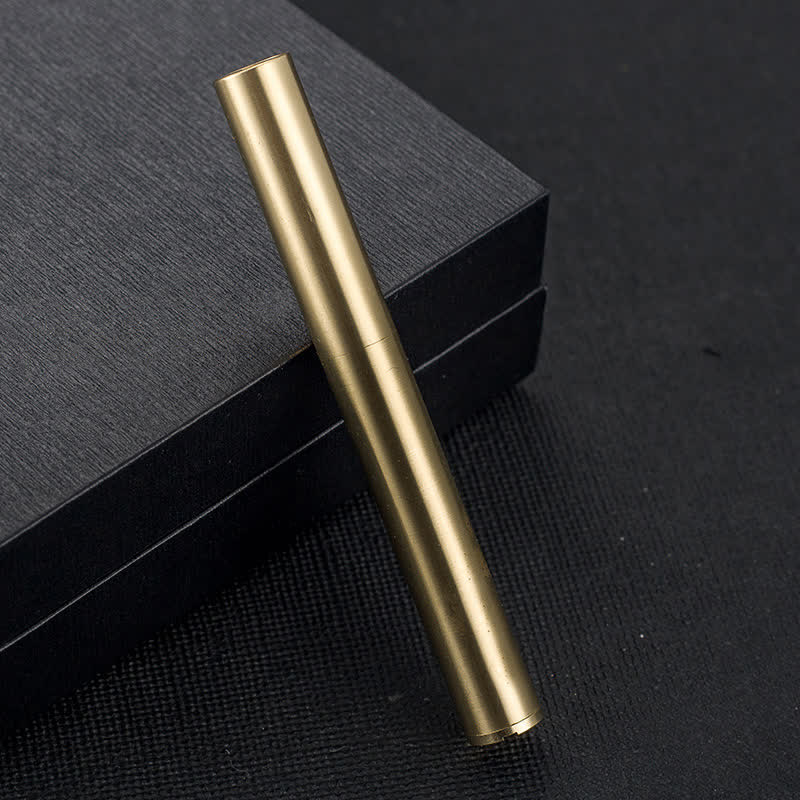 Briquet à huile rechargeable pliable cylindrique Nunchaku