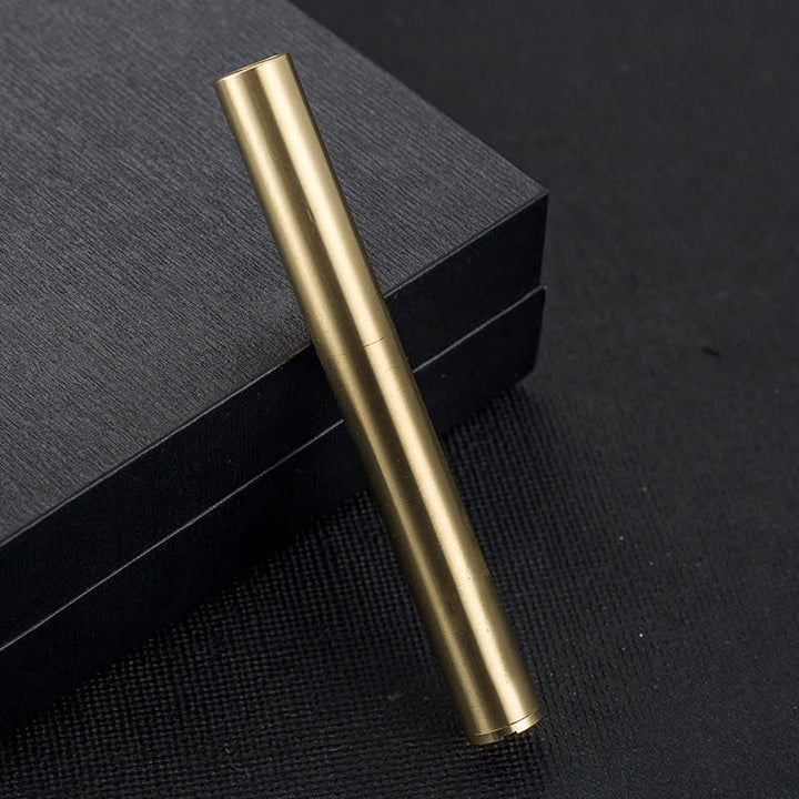Briquet à huile rechargeable pliable cylindrique Nunchaku