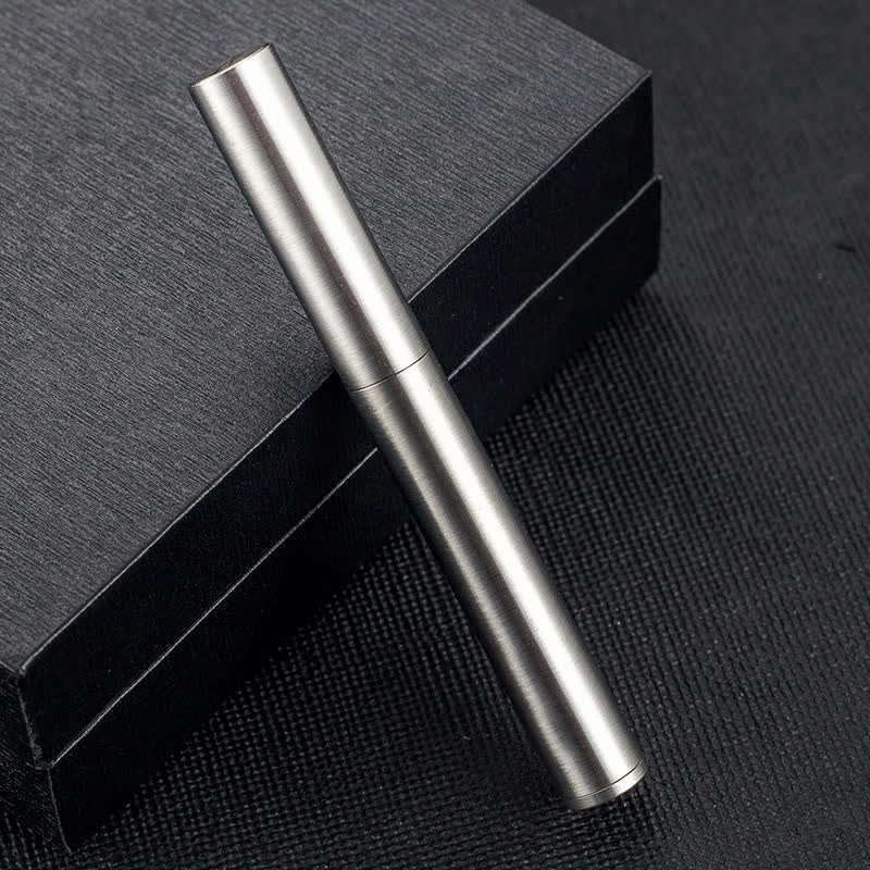 Briquet à huile rechargeable pliable cylindrique Nunchaku