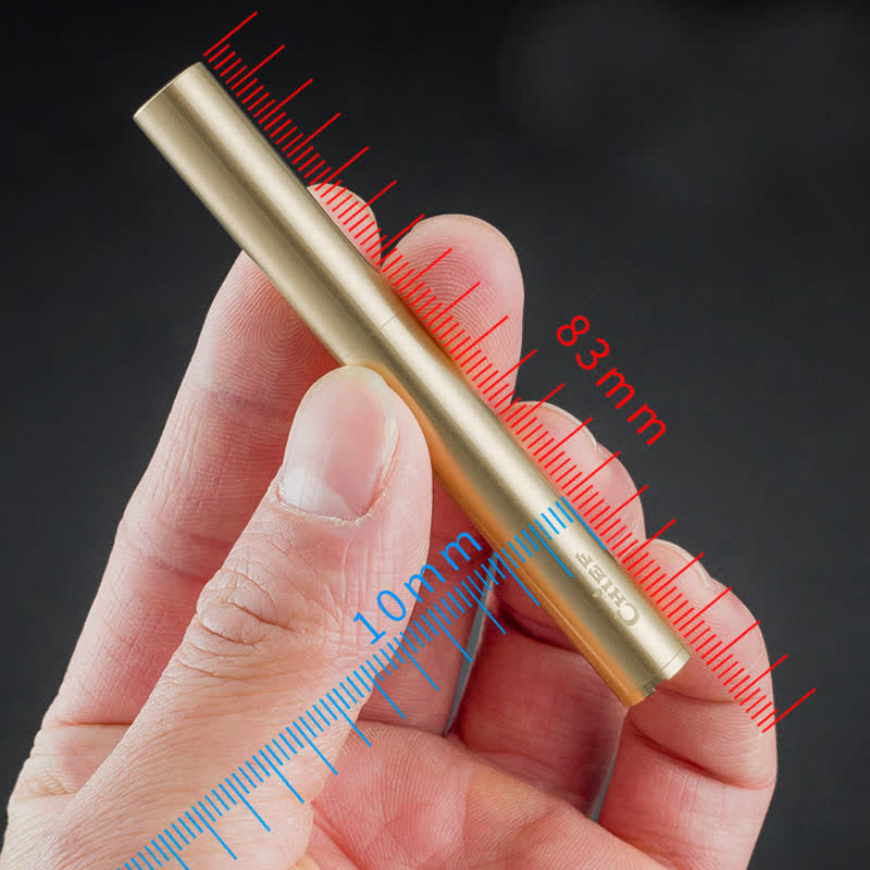 Briquet à huile rechargeable pliable cylindrique Nunchaku