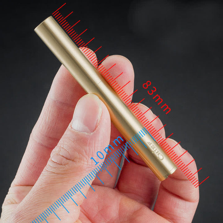 Briquet à huile rechargeable pliable cylindrique Nunchaku