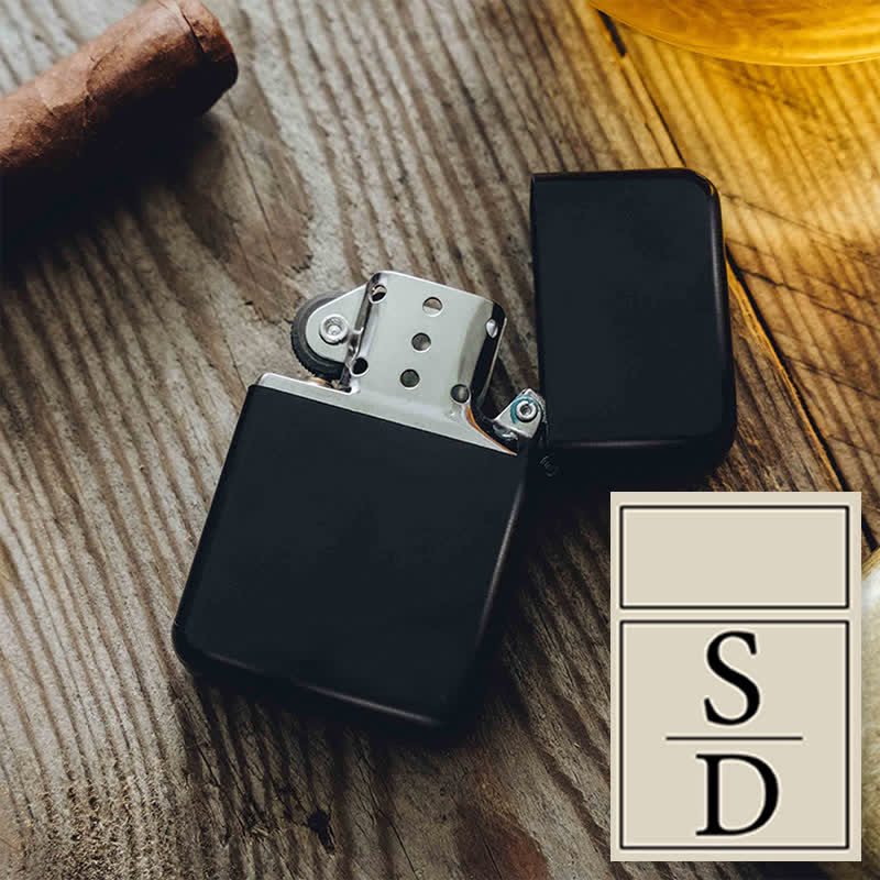 Briquet à kérosène rechargeable personnalisé unique