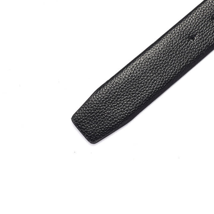 Ceinture en cuir à relief pour hommes avec ailes d'aigle et briquet à pétrole caché
