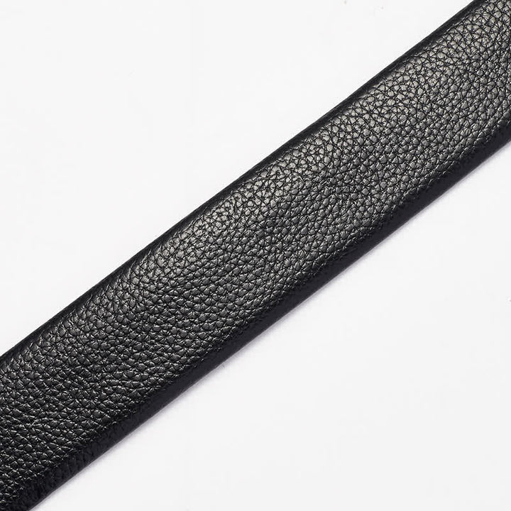 Ceinture en cuir à relief pour hommes avec ailes d'aigle et briquet à pétrole caché