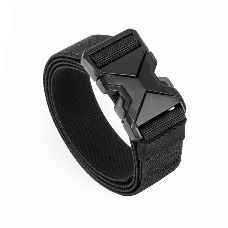 Ceinture tactique à boucle à dégagement rapide en nylon épais pour hommes