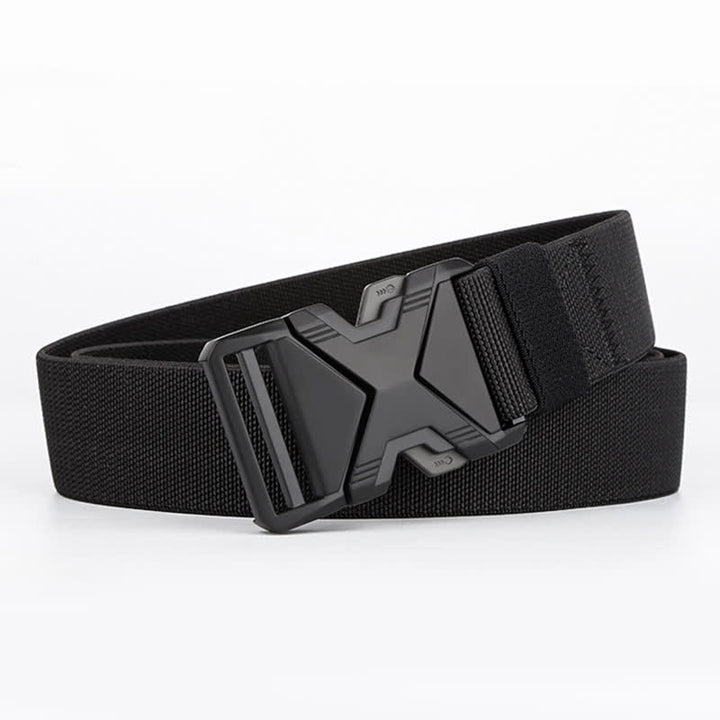 Ceinture tactique à boucle à dégagement rapide en nylon épais pour hommes