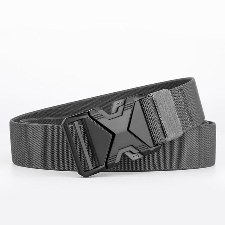 Ceinture tactique à boucle à dégagement rapide en nylon épais pour hommes