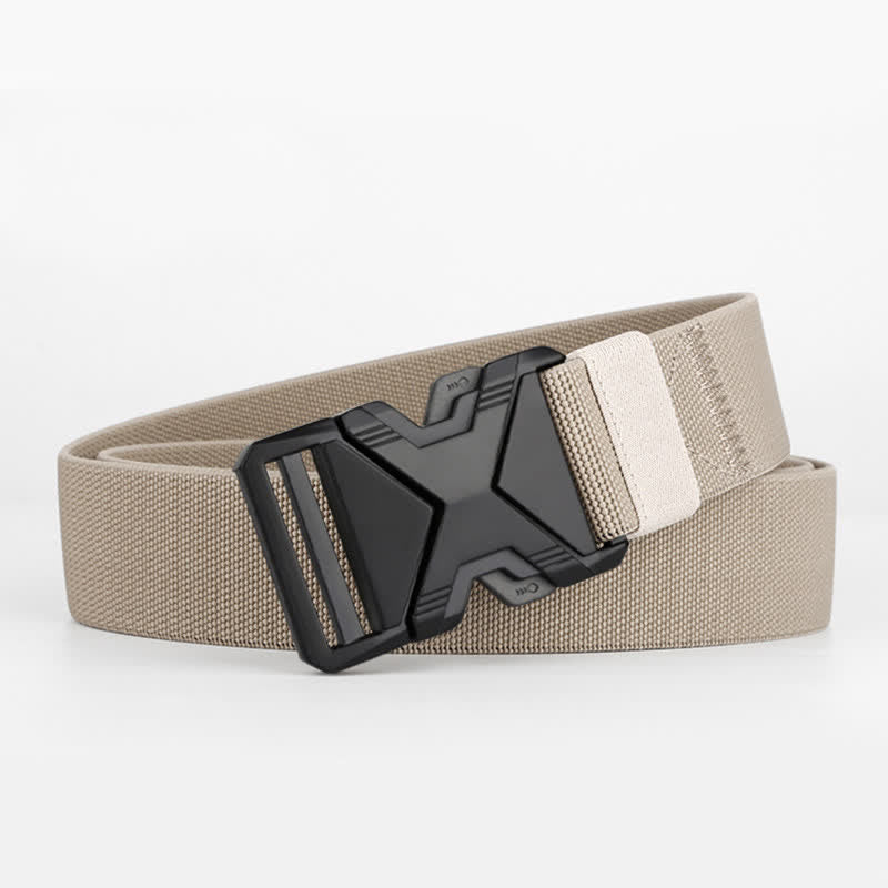 Ceinture tactique à boucle à dégagement rapide en nylon épais pour hommes