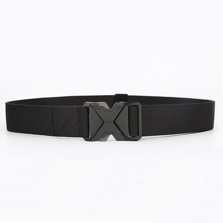 Ceinture tactique à boucle à dégagement rapide en nylon épais pour hommes
