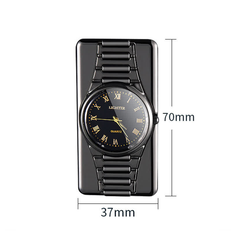 Briquet électrique rechargeable Creative Clock avec câble USB
