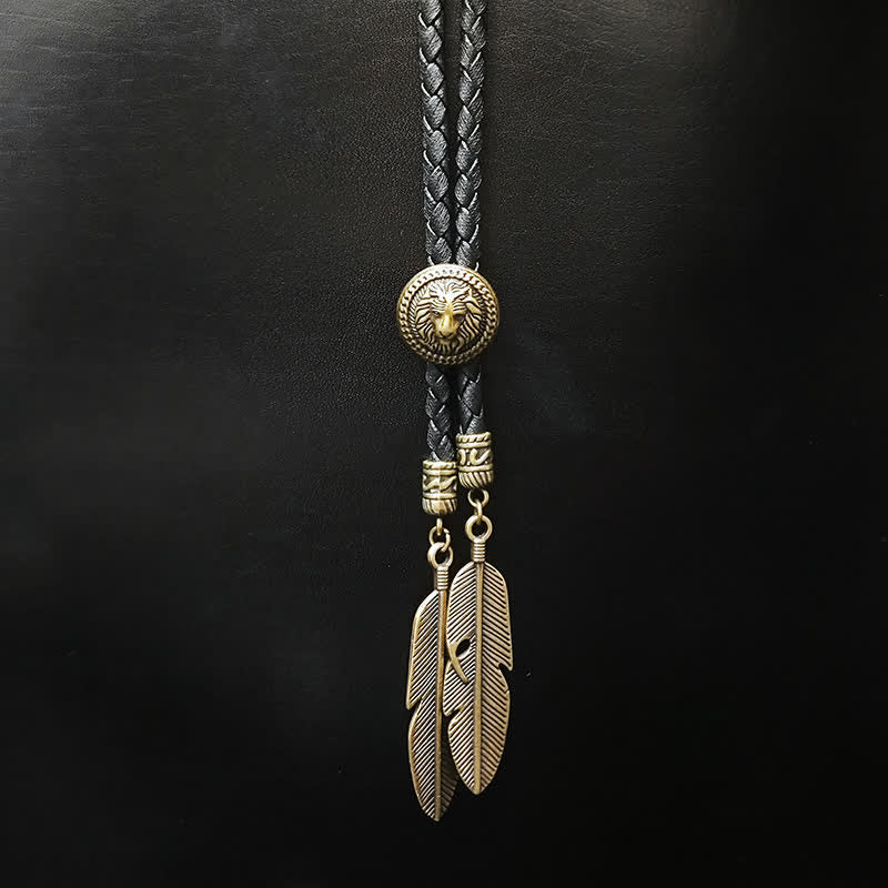 Pendentif en forme de plume de la série Mini Animal