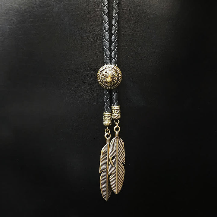 Pendentif en forme de plume de la série Mini Animal