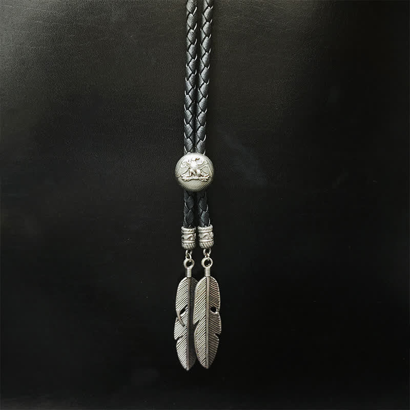 Pendentif en forme de plume de la série Mini Animal