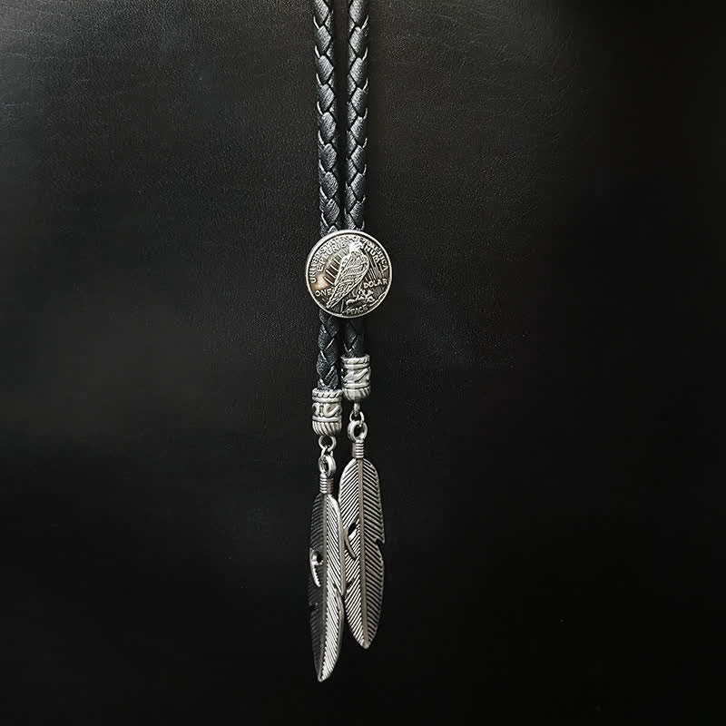 Pendentif en forme de plume de la série Mini Animal