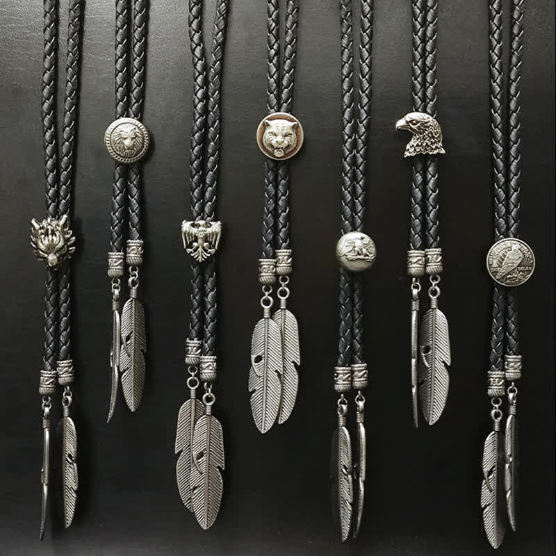 Pendentif en forme de plume de la série Mini Animal