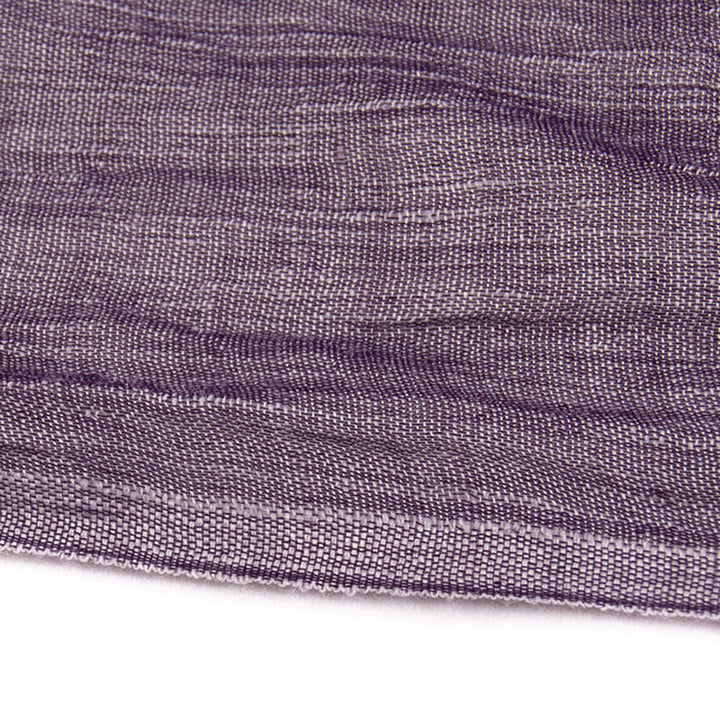 Écharpe fine plissée vintage de couleur unie pour l'été - image 7