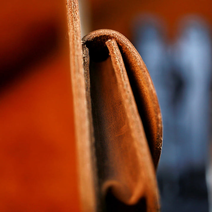 Sac ceinture à suspendre en cuir véritable pour téléphone portable
