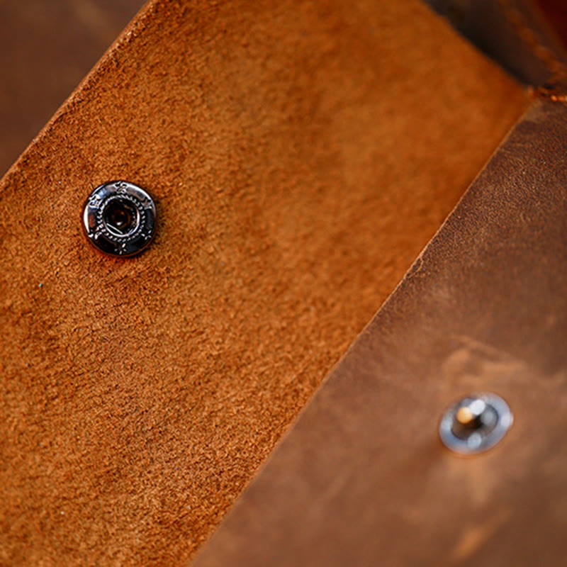 Sac ceinture à suspendre en cuir véritable pour téléphone portable