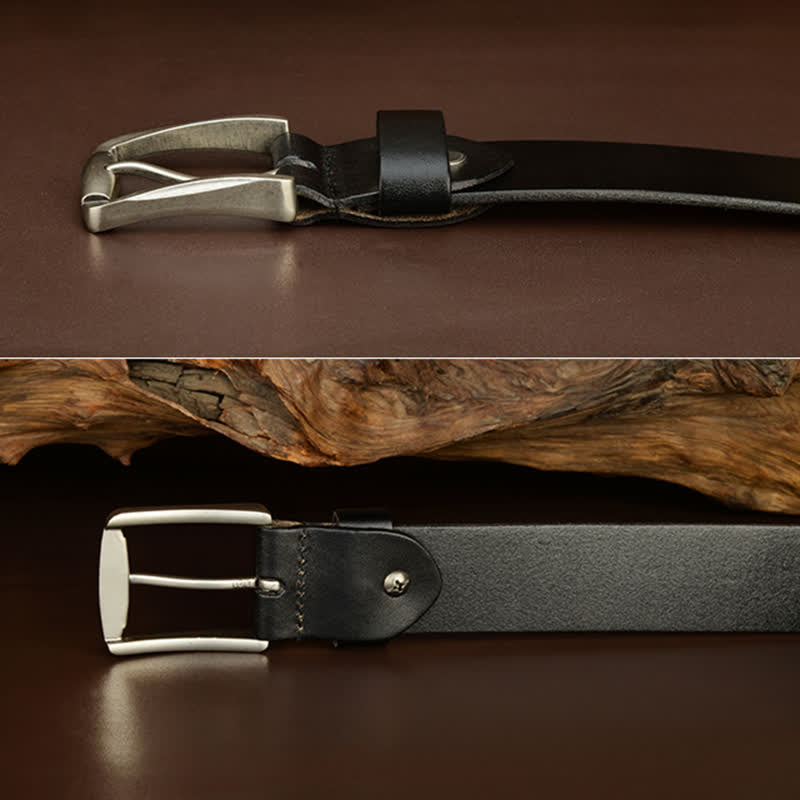 Ceinture en cuir cloutée vintage à fleurs creuses Hip-Hop