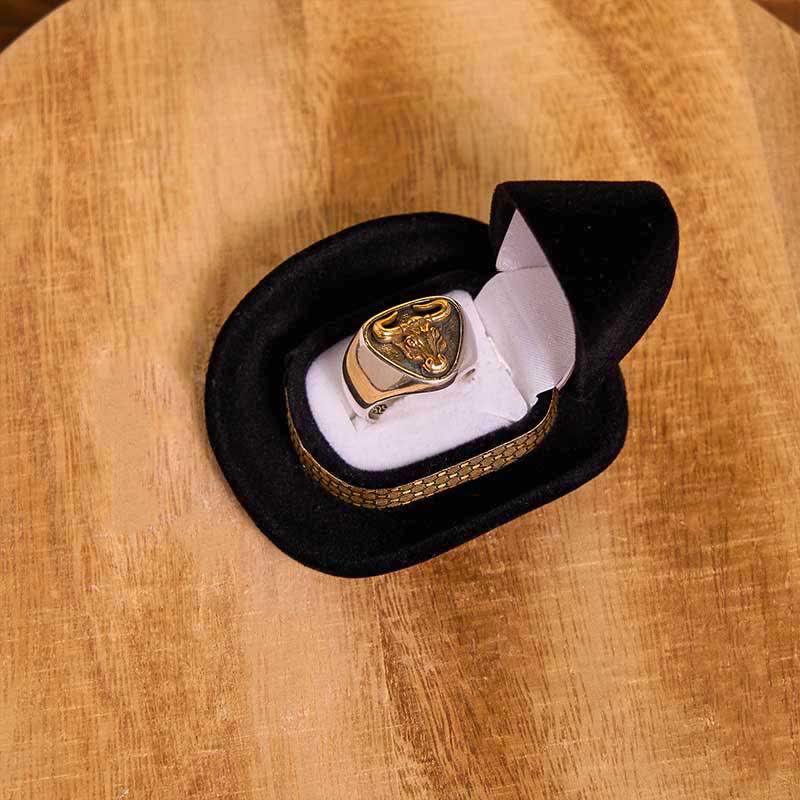 Ensemble de boucles de ceinture et pendentifs en forme de taureau et de longhorn, couteau caché de poker à faire soi-même - image 4