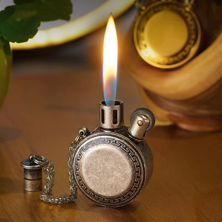 Briquet à huile rechargeable antique vintage Rougn