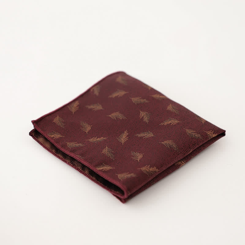 Magnifique pochette à pois rayée pour homme