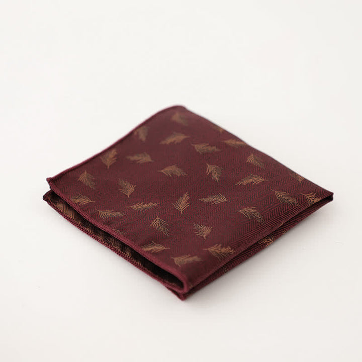 Magnifique pochette à pois rayée pour homme