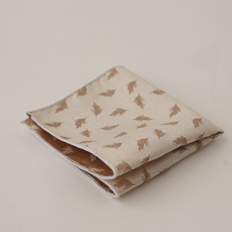 Magnifique pochette à pois rayée pour homme