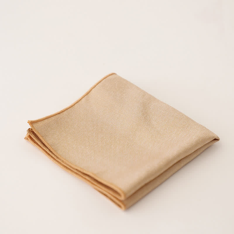 Magnifique pochette à pois rayée pour homme