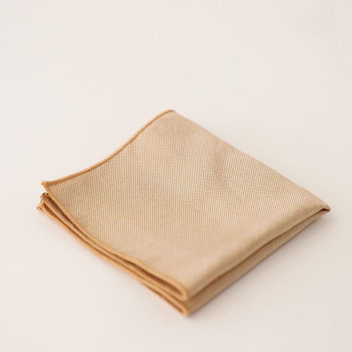 Magnifique pochette à pois rayée pour homme