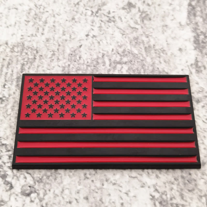 Badge autocollant en métal drapeau américain pour voiture