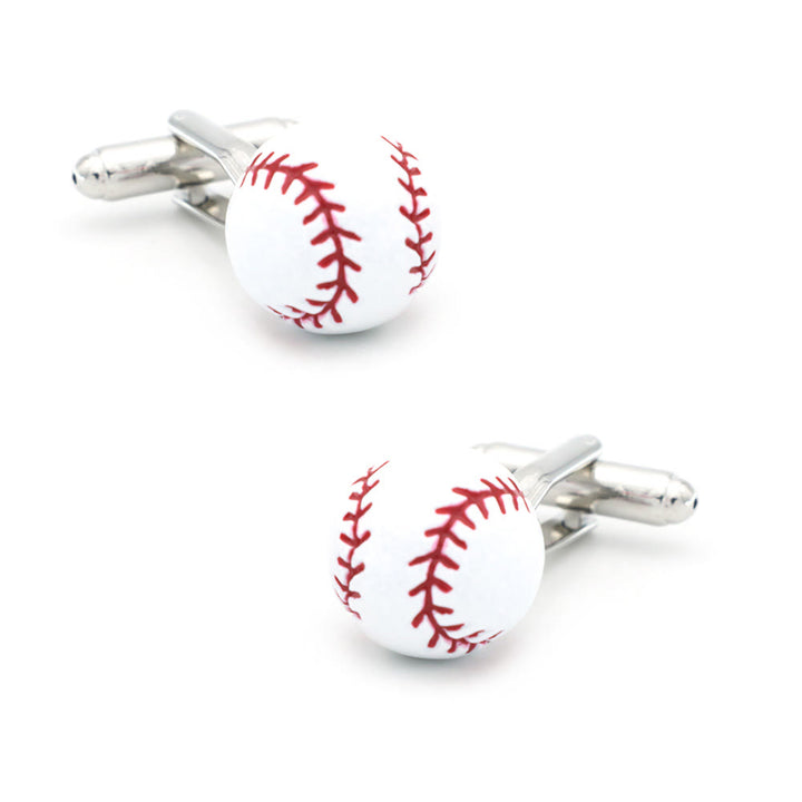 Ensemble de couvre-boutons de gants de joueur de baseball pour hommes, 1 paire, boutons de manchette - 1 paire de boules - image 7