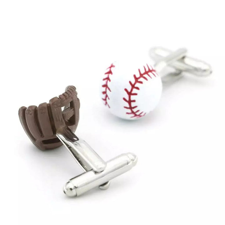 Ensemble de couvre-boutons de gants de joueur de baseball pour hommes, 1 paire, boutons de manchette