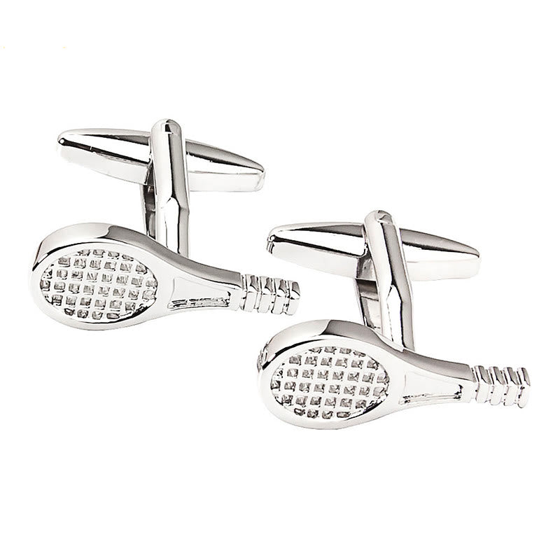 Lot de 1 paire de couvre-boutons de raquette de tennis pour homme