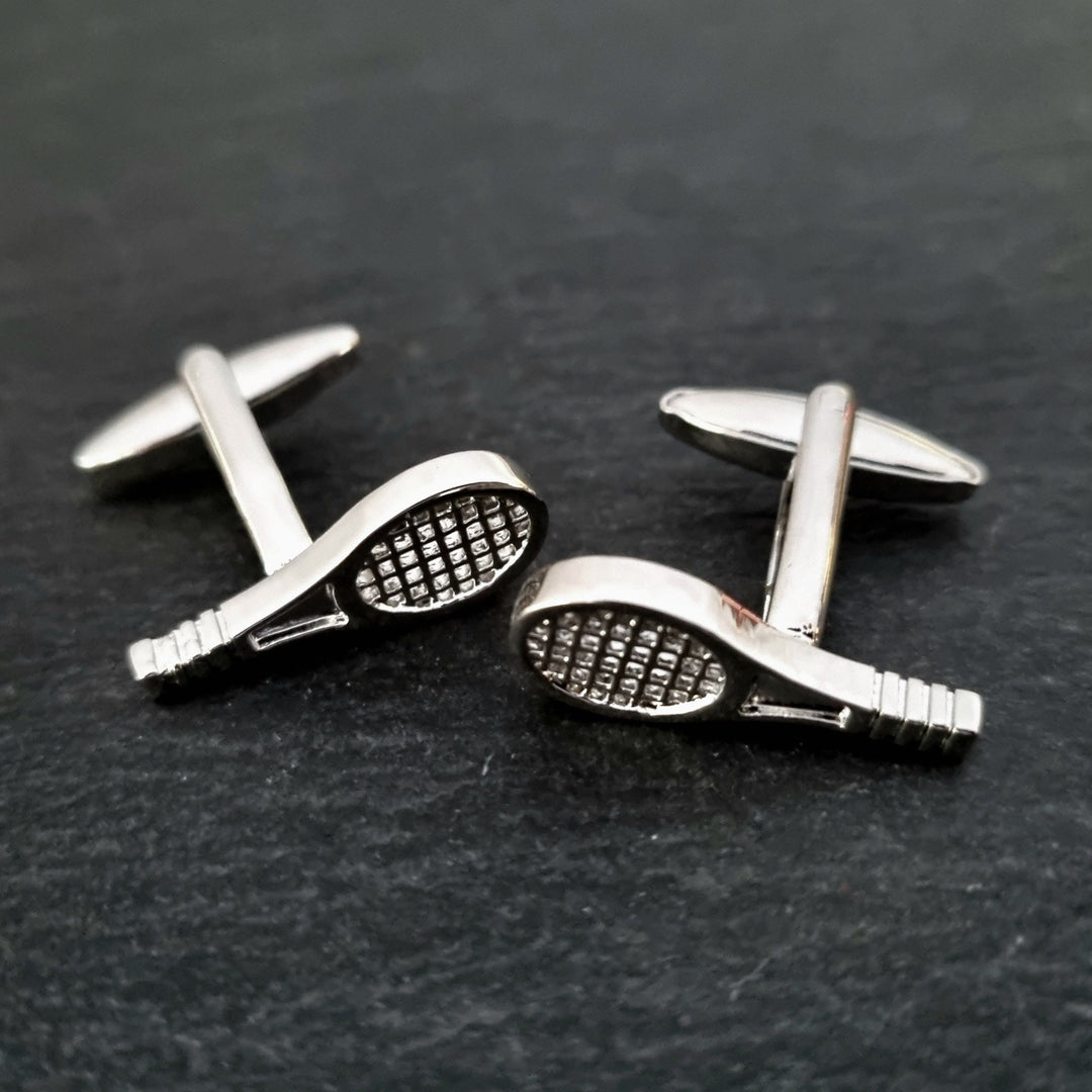 Lot de 1 paire de couvre-boutons de raquette de tennis pour hommes - image 5