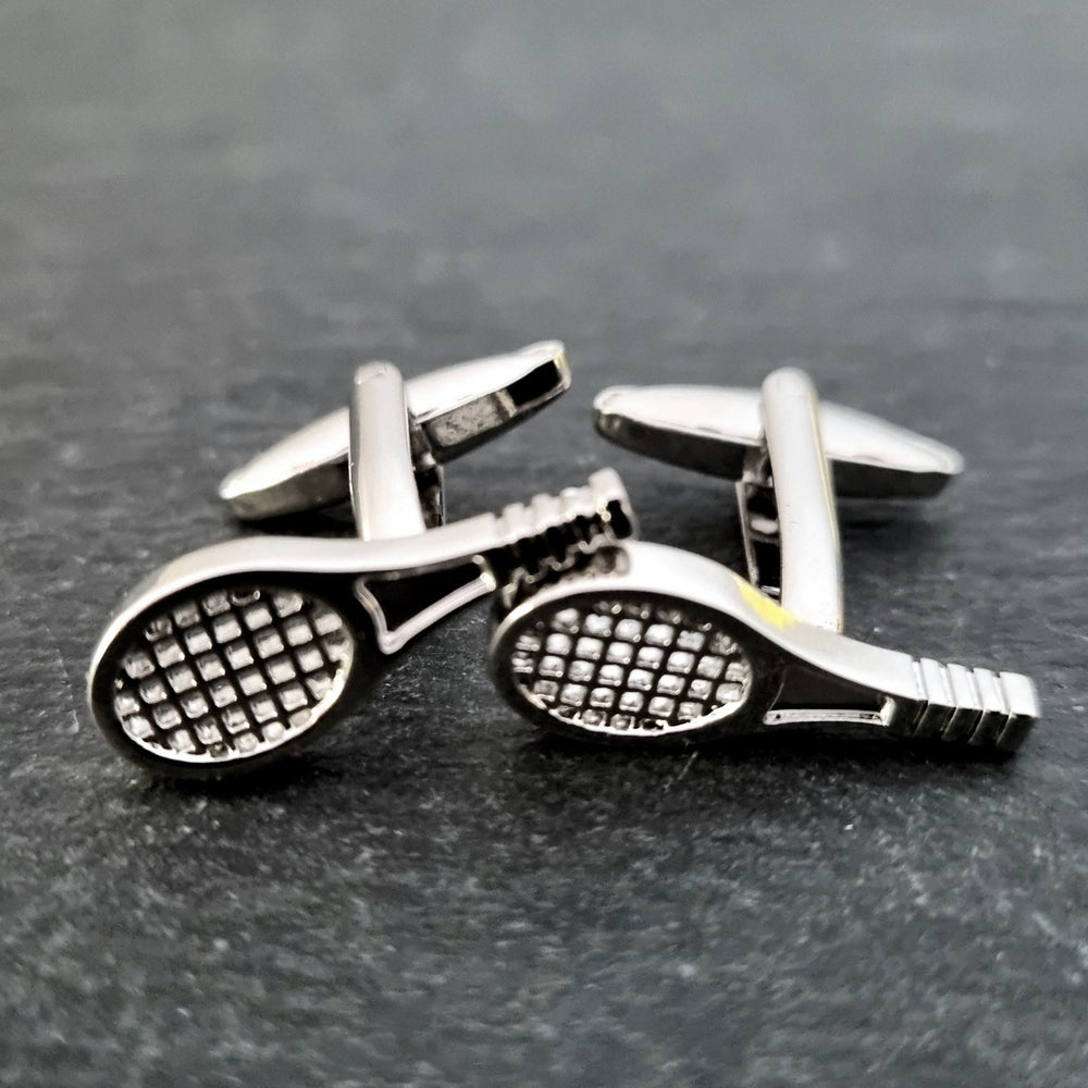 Lot de 1 paire de couvre-boutons de raquette de tennis pour hommes - image 1