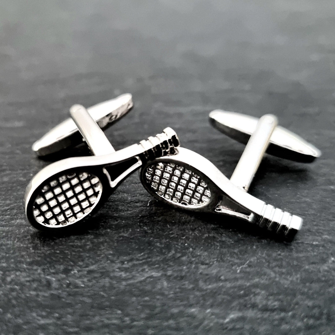 Lot de 1 paire de couvre-boutons de raquette de tennis pour hommes - image 3