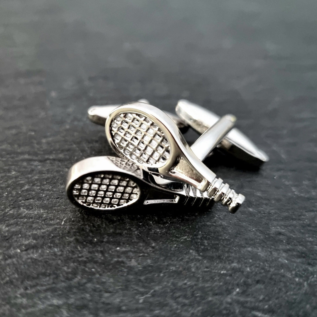 Lot de 1 paire de couvre-boutons de raquette de tennis pour hommes - image 2
