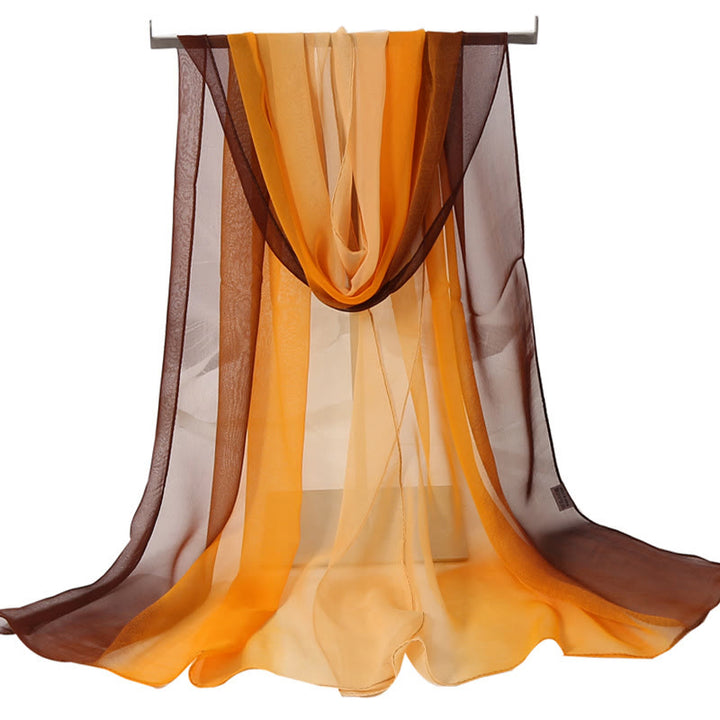 Écharpe fine d'été douce et unie pour femme avec protection solaire