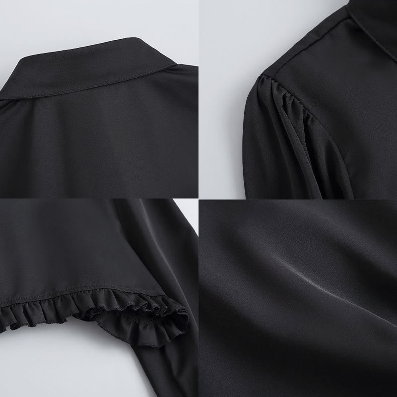 Cape courte pour protection solaire Chemisier demi-chemise amovible