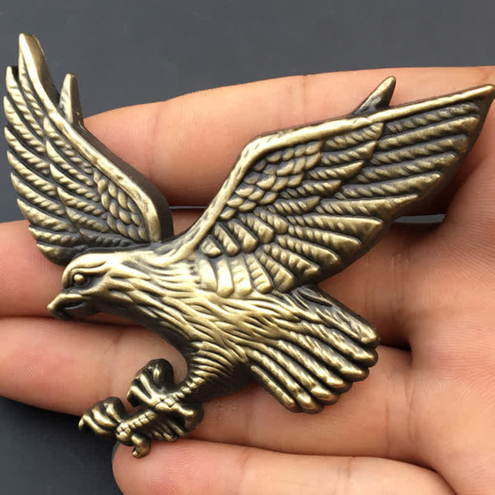 Badge autocollant en métal Flying Eagle pour voiture