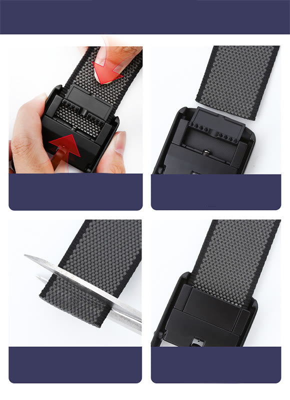 Ceinture de sport à boucle rotative à double usage pour hommes