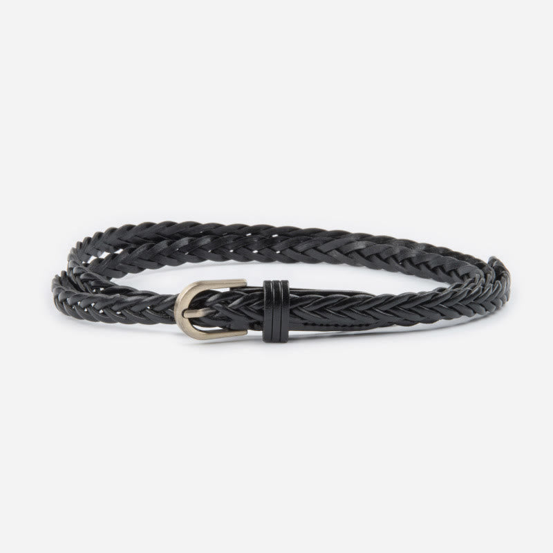 Ceinture tressée vintage Ceinture de taille sans pantalon