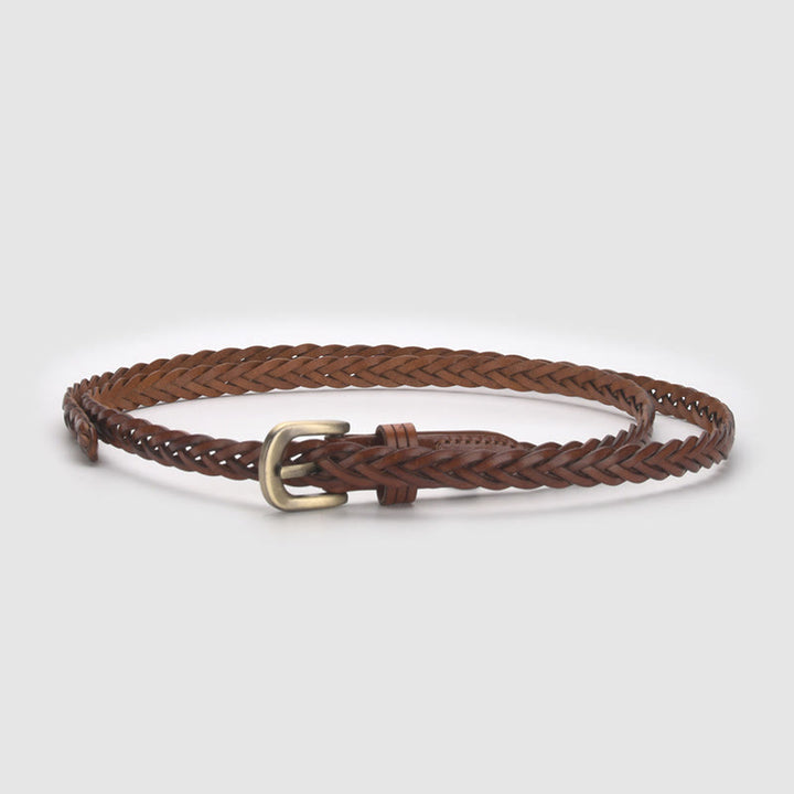 Ceinture tressée vintage Ceinture de taille sans pantalon