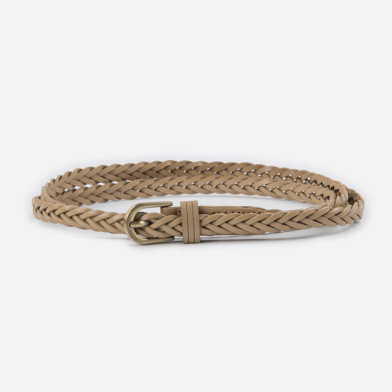 Ceinture tressée vintage Ceinture de taille sans pantalon
