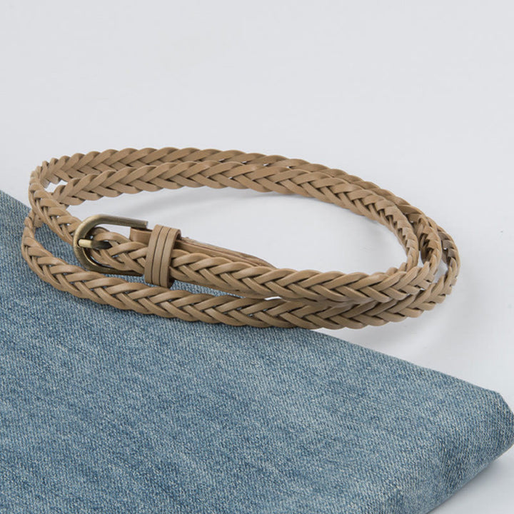 Ceinture tressée vintage Ceinture de taille sans pantalon