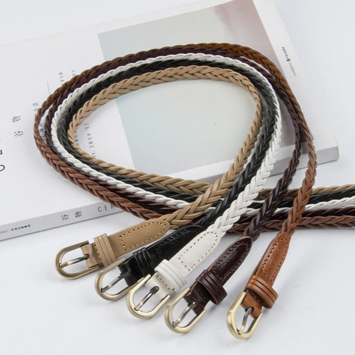 Ceinture tressée vintage Ceinture de taille sans pantalon