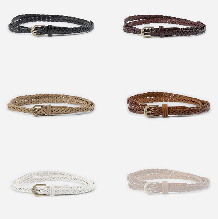 Ceinture tressée vintage Ceinture de taille sans pantalon